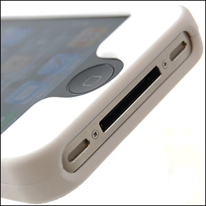 Coque iPhone 4 ToughGuard - Blanche