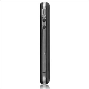 Bumper iPhone 4 Case-Mate Hula - Noir de profile