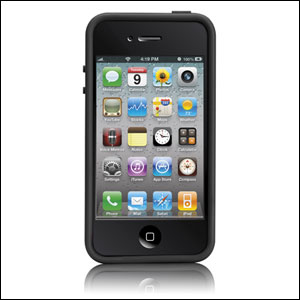 Bumper iPhone 4 Case-Mate Hula - Noir