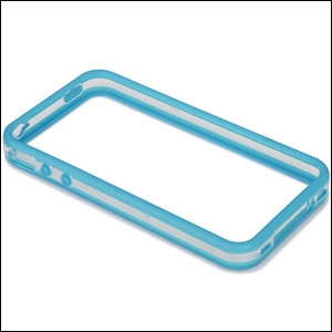 Bumper iPhone 4 Case-Mate Hula - Bleu seul