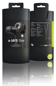 a-Jays One Heavy Bass Impact Earphones