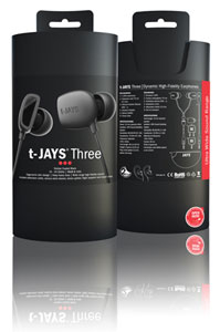 t-Jays Three Dynamic High-Fidelity Earphones