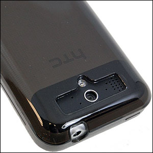 Coque HTC Legend Flexishield Advanced - Noire de dos