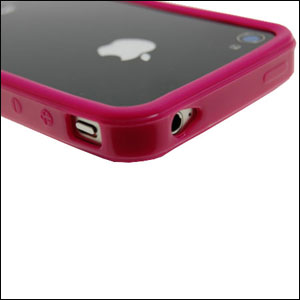 Pack 5 Bumpers iPhone 4 violet