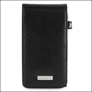 Samsung Galaxy S2 Alu-Leather Case - Black