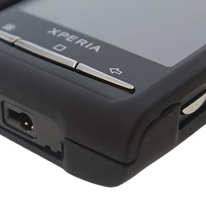 ToughGuard Shell For Sony Ericsson Xperia X10 Mini - Black