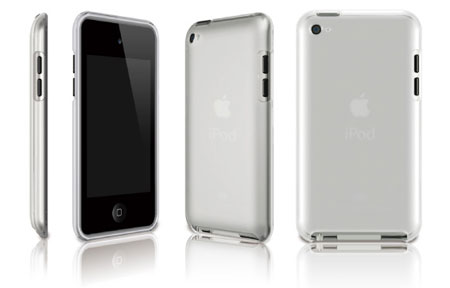 Macally Flexfit Clear Case for iPod 4G