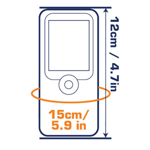 Housse Téléphone OverBoard Small Waterproof - Aqua