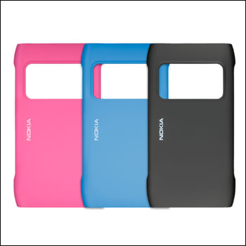 Nokia CC-3000 Hard Back Cover for Nokia N8 - Black