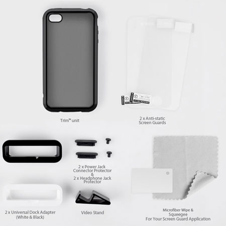 SwitchEasy TRIM Case for iPhone 4 - Black