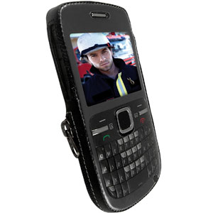 Housse en cuir Nokia C3 Krusell Classic