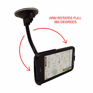 Car Pack for the HTC Desire HD with Black Case