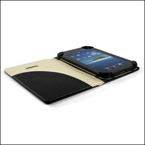 Samsung Galaxy S2 Alu-Leather Case - Black