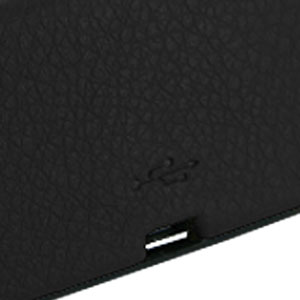 Dock Bureau iPhone 4S / 4 Elégant - Noir de dos