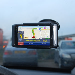 Support voiture universel Kit: pour téléphones larges - Paysage
