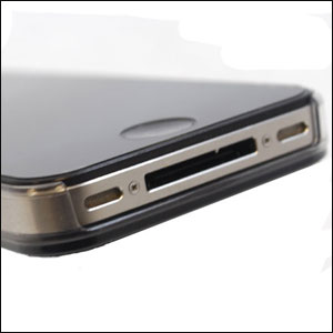Krusell Gaia Undercover For iPhone 4 - Black With Studs