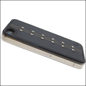 Krusell Gaia Undercover For iPhone 4 - Black With Studs
