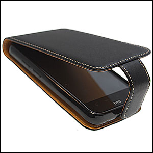 Pro-Tec Executive Leather Flip Case - HTC Desire HD