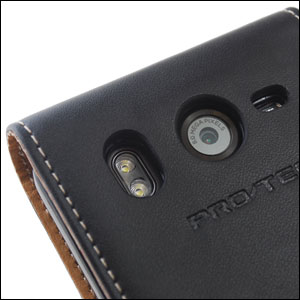 Pro-Tec Executive Leather Flip Case - HTC Desire HD