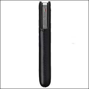 Etui cuir iPhone 4 SwitchEasy Duo - Noire - Découpe