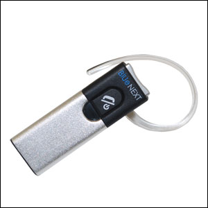 BlueNEXT BN900D Bluetooth Headset - Black/Silver