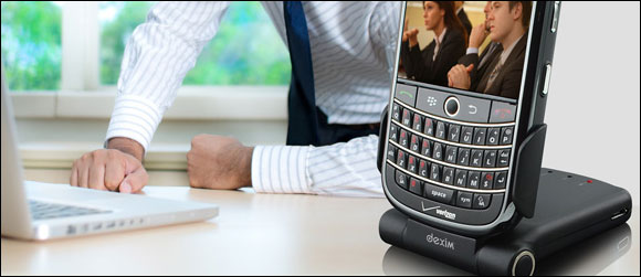 Dexim P-Flip Foldable Power Dock - BlackBerry Curve