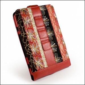 Tuff-Luv Multi-View Faux Leather Case Cover - Amazon Kindle - Marakesh Red