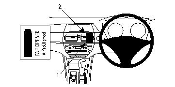 Brodit ProClip Centre Mount - BMW X6 09-11
