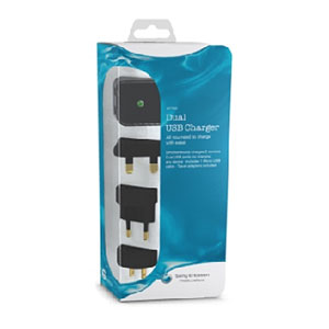 Sony Ericsson EP-750 Dual USB Travel Charger