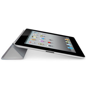 Apple PU Smart Cover for iPad 2 - Grey