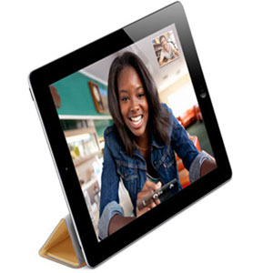 Apple Leather Smart Cover for iPad 2 - Tan