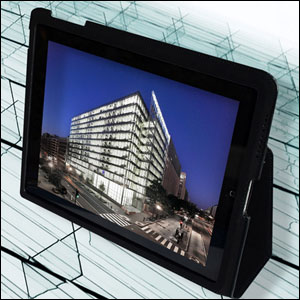 Housse iPad 3 / iPad 2 Hard Candy Note - Noire 01