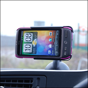 Support voiture HTC Desire GripMount Case Pack - Avec coque