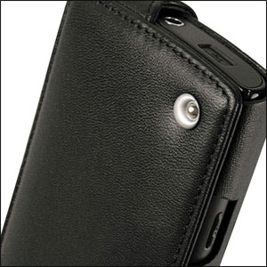 Noreve Tradition A Leather Case for Samsung Wave 2 - Black