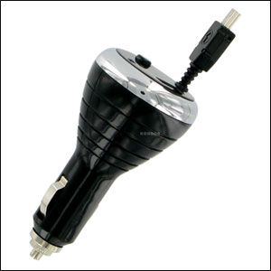Cargador de cohe retráctil - MicroUSB