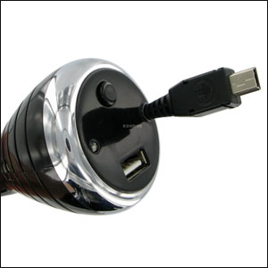 Cargador de cohe retráctil - MicroUSB
