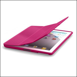 Speck PixelSkin HD For iPad 2 - Raspberry