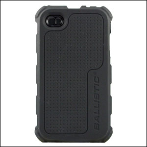 Coque iPhone 4S / 4 Go Ballistic - Noire - Découpes