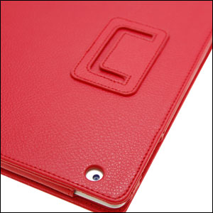 SD Tabletware Stand and Type iPad 2 Case - Red