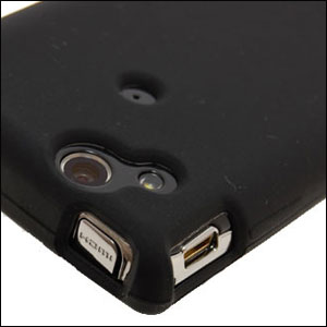 Coque silicone Sony Ericsson XPERIA Arc S / Arc - Noire