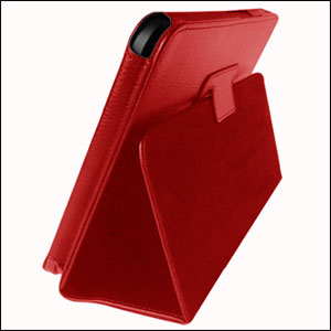 SD TabletWear Stand And Type Motorola XOOM Case - Red