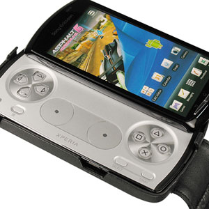 Housse en cuir Sony Ericsson XPERIA Play Noreve Tradition A - Noire