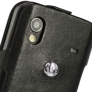 Noreve Tradition A Leather Case for Samsung Galaxy Ace - Black