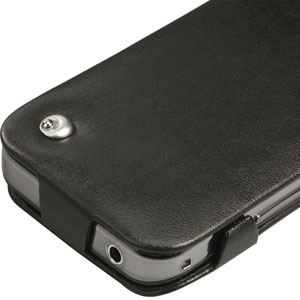 Noreve Tradition A Leather Case for Samsung Galaxy Ace - Black