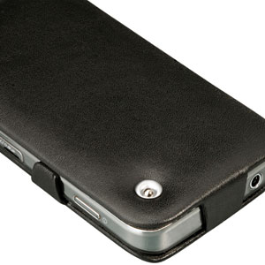 Noreve Tradition A Leather Case for Samsung Galaxy Ace - Black