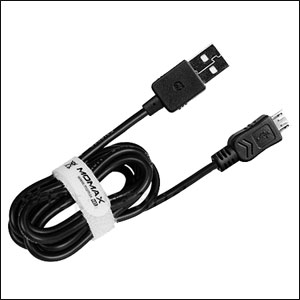 Chargeur portable Momax 1200mAh - MicroUSB - Noir