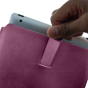 Pochette cuir iPad 2 Samsonite - Violette