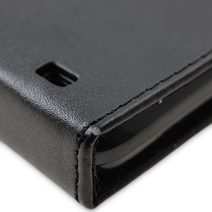 Samsung Galaxy S2 Flip Case - Black