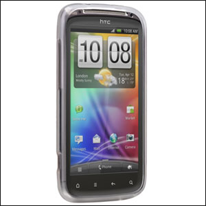 Coque HTC Sensation Case-Mate Gelli - Transparente- Profil