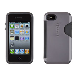 Speck CandyShell Card Case for iPhone 4 - NightDrive Grey